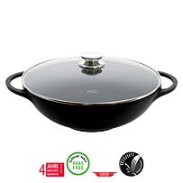 Alucast WOK-Pfanne mit Glasdeckel Ø 32 cm ELO 19732