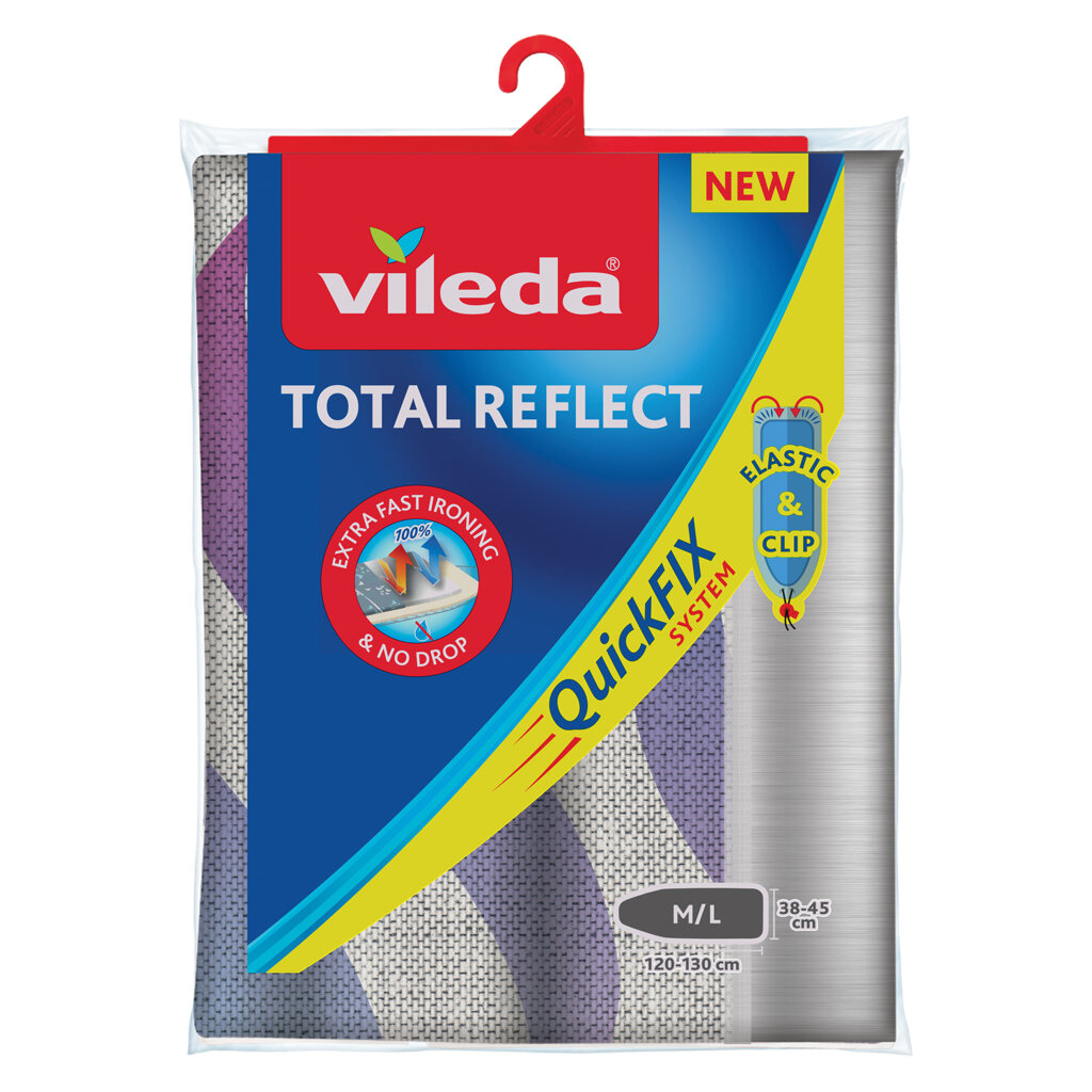 Total Reflect Bügeltischbezug - silber VILEDA 163263