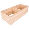 Premium-Holzhochbett 160 x 70 x 50 cm, Lärchenholz ROJAPLAST 9215