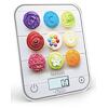 Optiss Digitale Küchenwaage, Motiv Cupcakes, Glas TEFAL BC50D4V0