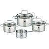 Smart Steam Kochtopf-Set 4-teilig, Edelstahl ELO 72404