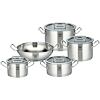 Gourmet Plus Kochtopf-Set 5-tlg., Edelstahl ELO PREMIUM 40995