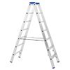 Profi 5507 Stehleiter 2x7  Sprossen, aus Aluminium VENBOS VEN.5507