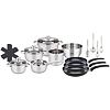 Galactica Komplettes Kochgeschirr-Set 15-teilig ELO BASIC 22015
