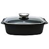 Alucast Bräter mit Glasdeckel und Aromaknopf 40×22 cm ELO 84932