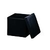 Hocker, 38 x 38 x 38 cm, schwarz KESPER 15955