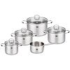 Jaspis Topf-Set 5-teilig, Edelstahl ELO 90835