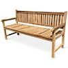 Queensbury Gartenbank, 180 cm, Teak, hellbraun NOELA 3457355