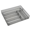 Besteckkasten, 6 Fächer, 37 x 30,5 x 5,5 cm, Metall KESPER 90183
