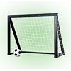 Homegoal Pro Mini Fußballtor 150 x 120 x 70 cm - schwarz My Hood 302121