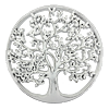 Lebensbaum im Kreis Holz weiß 30 cm Prodex 6128