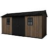 Apex Gartenhaus 15x7,5, walnut KETER 263964