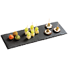 Servierplatte, 38 x 13 x 0,6 cm, Schiefer KESPER 38123