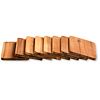 Racletteplatten 8 Stück, 10 x 8 x 0,7 cm, Akazienholz KESPER 28958