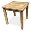 Gufi Gartentisch, 50 x 50 cm, Teak, hellbraun NOELA 345772