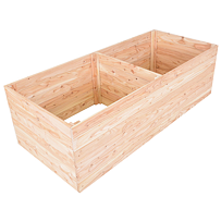 Premium-Holzhochbett 160 x 70 x 50 cm, Lärchenholz ROJAPLAST 9215