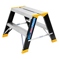 PROFI MAX 5302 Beidseitige Stehleiter 2x2 Sprossen, Aluminium VENBOS VEN.5302