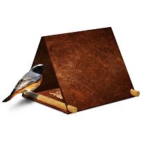 Vela Vogelhaus 25 x 25 x 20 cm, Cortenstahl CORGARDEN 1041