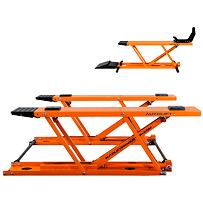 AUTOLIFT Twin® Moto Edition Mobile Scherenhebebühne mit Motorradadapter ALTWNM