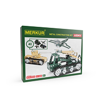 Armee-Set, 674 Teile, 40 Modelle Merkur 10991129