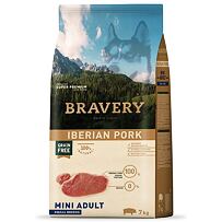 Dog ADULT mini Hundefutter 7kg - Iberisches Schweinefleisch BRAVERY 1003514