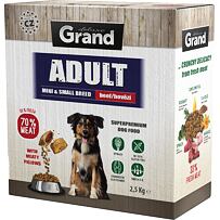 Grand Deluxe Adult mini & kleine Rasse Hovězí 2,5 kg 700012