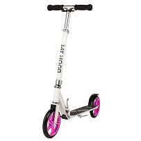 200 Klapproller / Scooter - weiß-rosa My Hood 505159