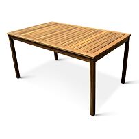 Copenhagen Gartentisch, 150 x 90 cm, Akazie, braun NOELA 345095