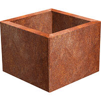 Cube Gartenpflanzkübel 40 x 40 x 30 cm, corten CORGARDEN 1002