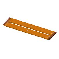 Gara Gartenbank 120 × 30 cm, Cortenstahl CORGARDEN 1009