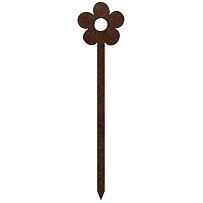 Gartendekoration Blume 2, 68 x 16 cm, Corten CORGARDEN 1054