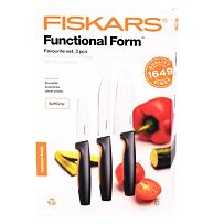 Functional Form Favorit Küchenmesser-Set 3-teilig FISKARS 1057556