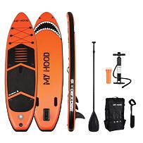 Shark Paddleboard aufblasbar - orange My Hood 708016