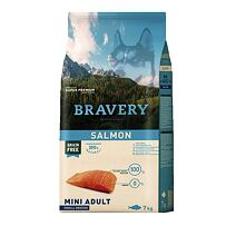 Dog ADULT mini Hundefutter 7kg - Lachs BRAVERY 1003518