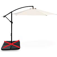 Hook Sonnenschirm ohne Gewichte Ø 3 m, beige NOELA 3457095