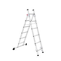 Zweiteilige Leiter 6+5, Aluminium VENBOS VEN.L500
