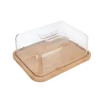 Servierbrett mit Haube 28×22×11 cm, Bambus ORION 126849