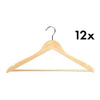 Kleiderbügel 12 Stk., Lotus-Holz KESPER 67137