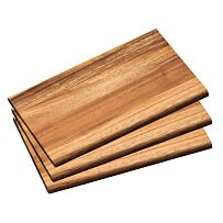 Schneidebretter 3 Stück, 23 x 15 x 1 cm, Akazienholz KESPER 28403