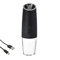 Elektrische Gewürzmühle mit LED-Beleuchtung, 20 cm, ORION 130234