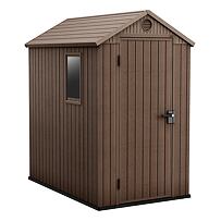 Darwin Gartenhaus 4x6, 126 x 205 x 185 cm, braun KETER 246949