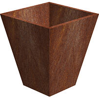Cono Gartenpflanzkübel 70 x 70 x 80 cm, corten CORGARDEN 1004