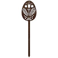 Gartendekoration Osterei 2, 51 x 14 cm, corten CORGARDEN 1064