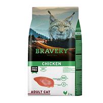 Cat ADULT Katzenfutter 7kg - Huhn BRAVERY 2100938