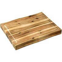 Schneidebrett 48 x 7 x 36,5 cm, Akazienholz KESPER 28750
