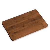Schneide- und Servierbrett 43 x 1,9 x 26 cm, dunkler Bambus KESPER 59390
