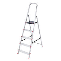 Trittleiter 4+1, aus Aluminium VENBOS VEN.3050