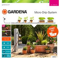 Gardena Micro-Drip-System Start Set Pflanztöpfe M automatic, 13002-20