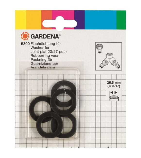 Flachdichtung Inhalt: 5 Stück Gardena 5300-20