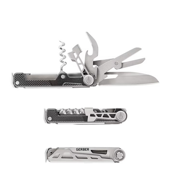 Multitool ArmBar Cork Multifunktionsmesser, Farbe Onyx GERBER 1052455